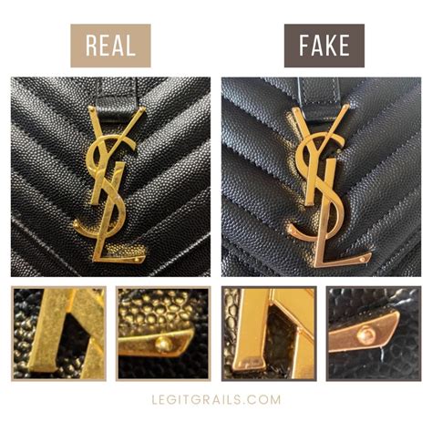 how to tell a fake yves saint laurent bag|saint laurent bags real.